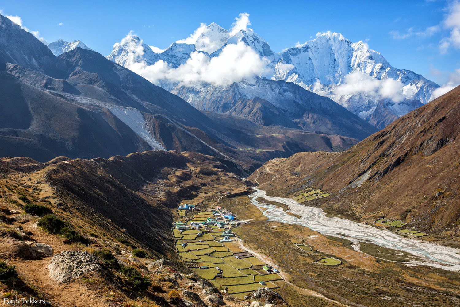 Mt. Everest Base Camp - South face by Helicopter - SKY